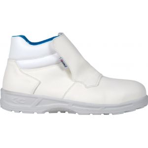 CHAUSSURES DE CUISINE HAUTES BLANCHES LAMAR S2 - COFRA